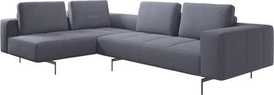 Amsterdam corner sofa with lounging unit