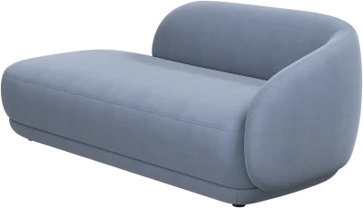 Bolzano, chaise longue sofa right