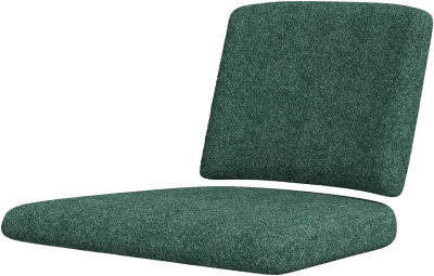 Cancún Seat and back cushion for lounge chair