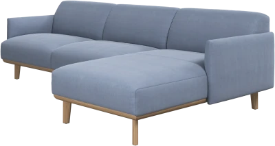Aarhus sofa with chaise longue right
