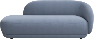 Bolzano, chaise longue sofa right